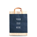 Market Bag in Navy (003NV)