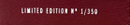 Sequential Numbering on Your "Color" Leather Label