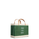 Petite Market Bag in Field Green (035GN) | Estimated Delivery: Feb 2026
