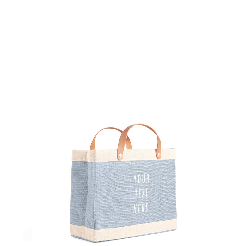 Petite Market Bag in Cool Gray (035CL)