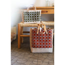Market Bag in Chenille Window Brick (003CHNRT)