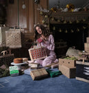 This year’s Holiday Collection features Chenille—our most detailed embroidery yet, with 125,000 stitches and hours of hand-guided craftsmanship in each bag.