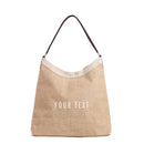 Crescent Tote in Natural (009NAOS)