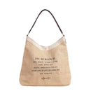 Crescent Tote in Natural (009NAOS)