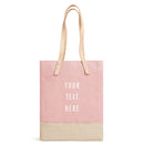 Wine Tote in Blush (033BL)