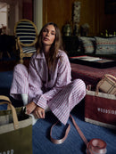 A cozy blend of cranberry and rosemary hues—crafted totes and textiles for gifting, gatherings, and everyday seasonal charm.