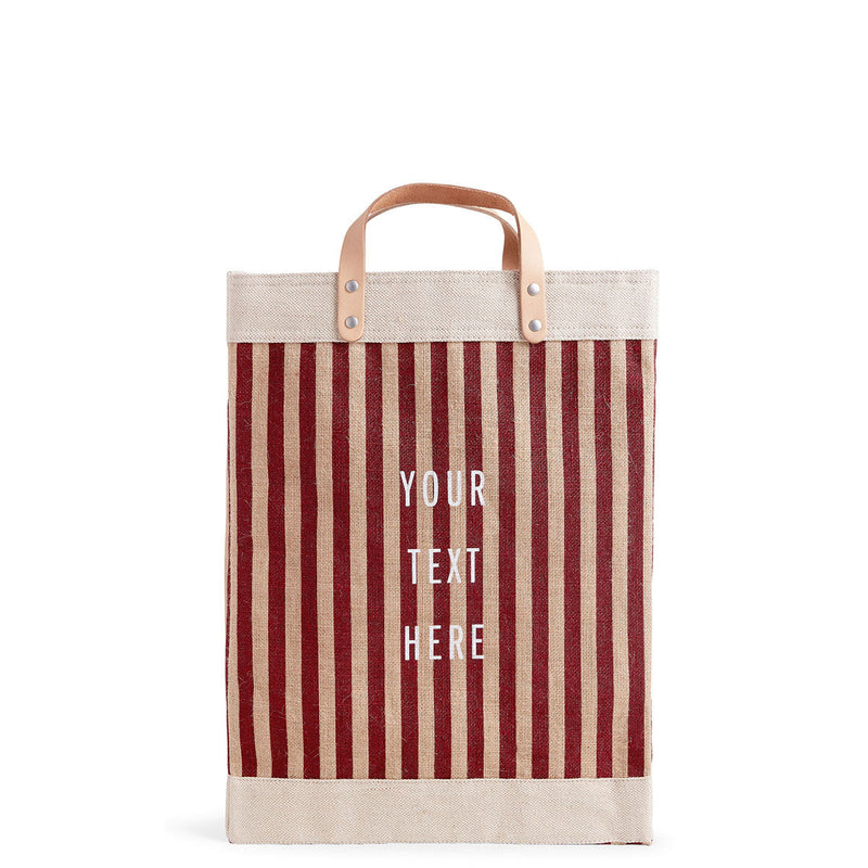 Market Bag in Red Stripe (003GHRD)