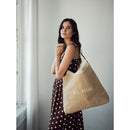Crescent Tote in Natural (009NAOS)