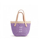Petite Bucket Bag in Lavender (055LVOS)