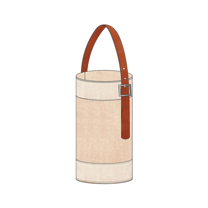 Crossbody Bottle Bag in Natural (006NA)