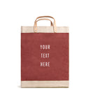 Market Bag in Cranberry (003CR)