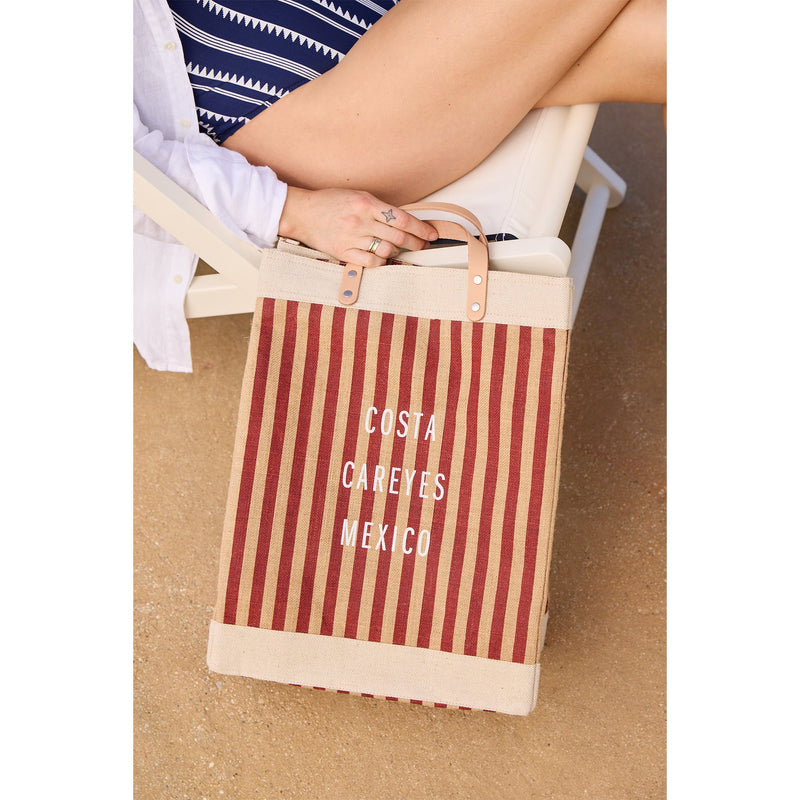 Market Bag in Red Stripe (003GHRD)