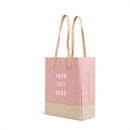 Wine Tote in Blush (033BL)