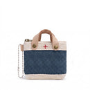 Charm Bag in Navy (115NVOS)