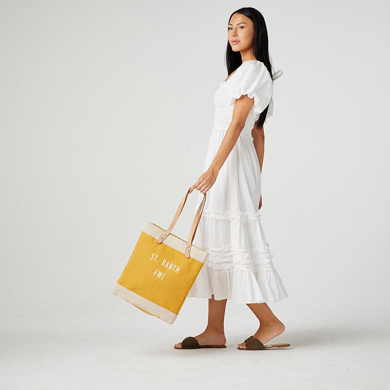 Market Tote in Gold (034GDOS)