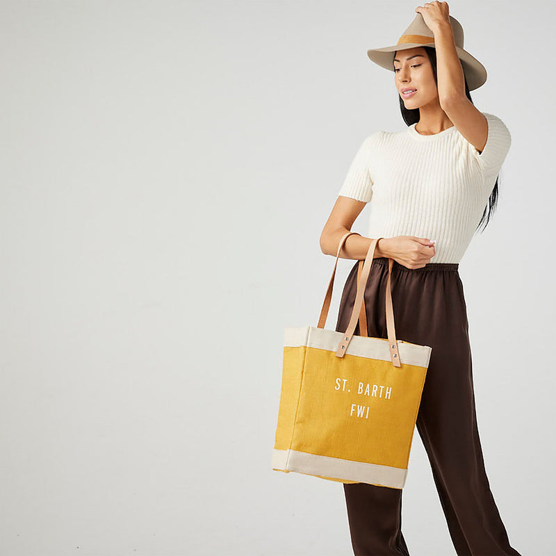 Market Tote in Gold (034GDOS)