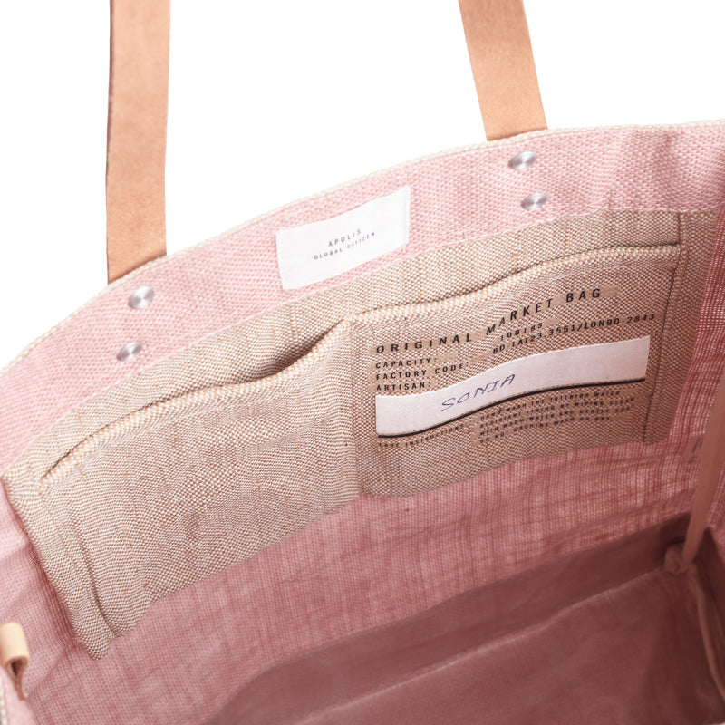 Market Tote Blush (034BL)