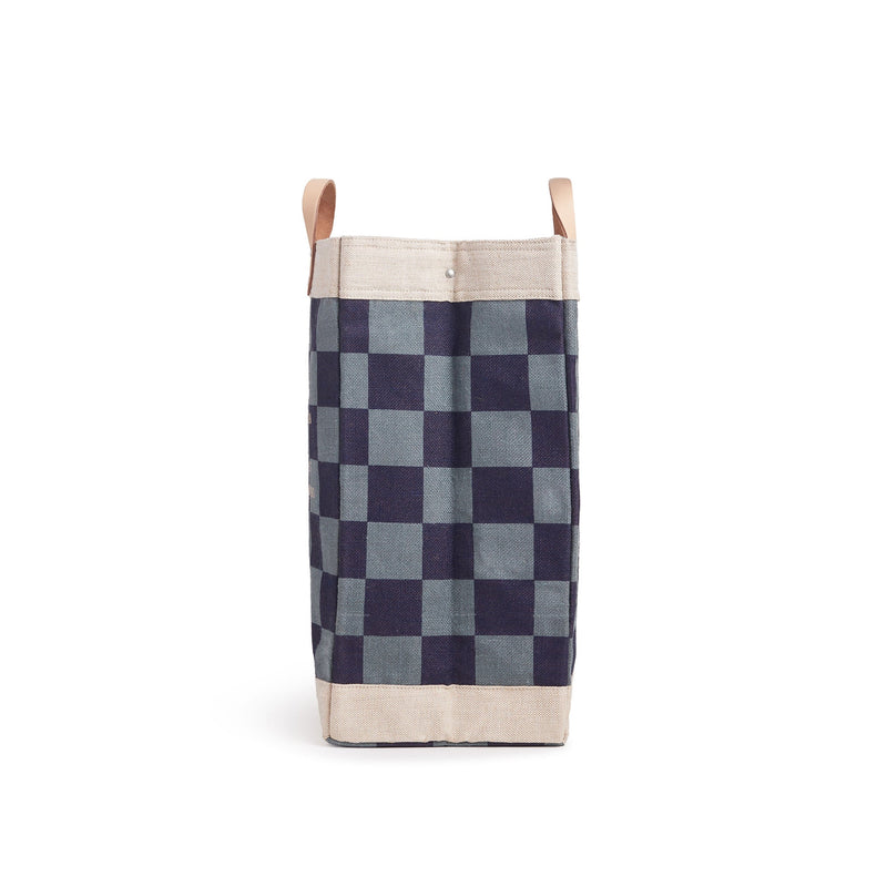 Market Bag Navy Checker (003CHKNV)