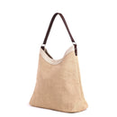 Crescent Tote in Natural (009NAOS)
