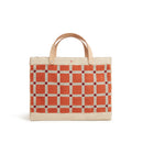 Petite Market Bag in Chenille Window Brick (035CHNRT)