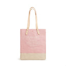 Wine Tote in Blush (033BL)