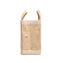 Petite Market Bag in Gold Polka Dot (035NAGDPK)