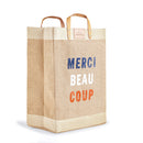 Market Bag in Natural for Clare V. “Merci Beau Coup” (010CVOS)