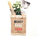 Market Bag in Natural for Clare V. “Merci Beau Coup” (010CVOS)