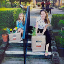 Market Bag in Natural for Clare V. “Merci Beau Coup” (010CVOS)