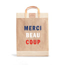 Market Bag in Natural for Clare V. “Merci Beau Coup” (010CVOS)