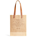 Wine Tote in Natural for Clare V. “Merci Beau Coup” (033CVOS)