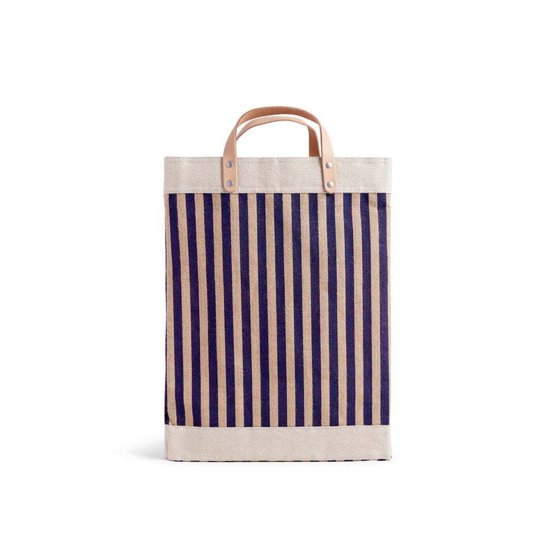 Market Bag in Navy Stripe (003STNV)