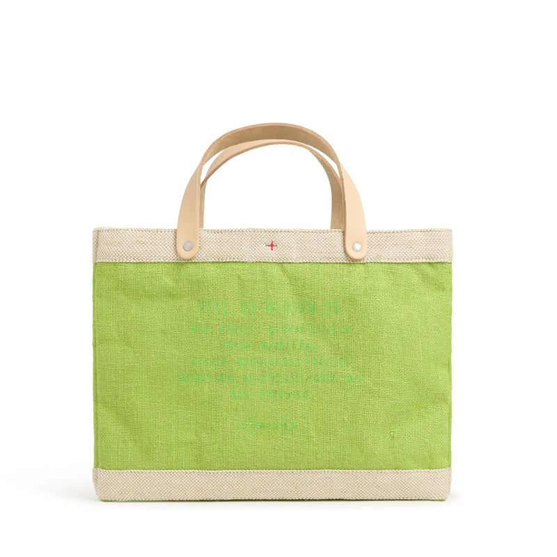 Petite Market Bag in Chartreuse (035CHR)