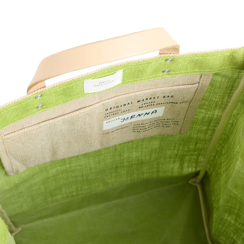 Petite Market Bag in Chartreuse (035CHR)