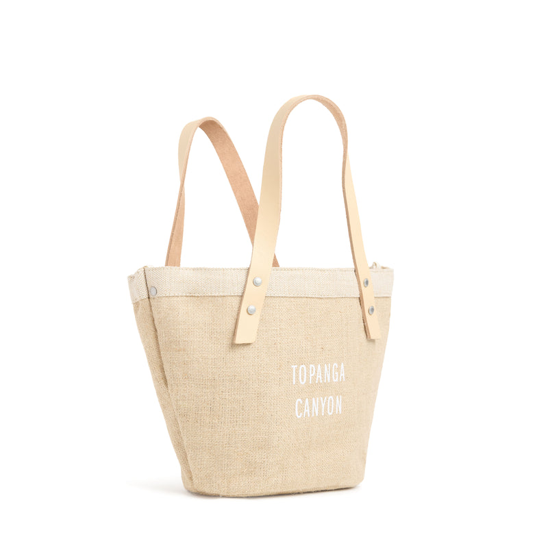 Petite Bucket Bag in Natural (085NA)