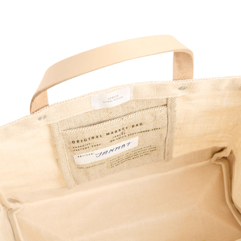 Market Bag in Oat (003OA)