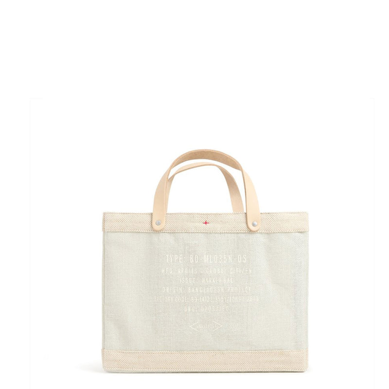 Petite Market Bag in Dove (035SM)