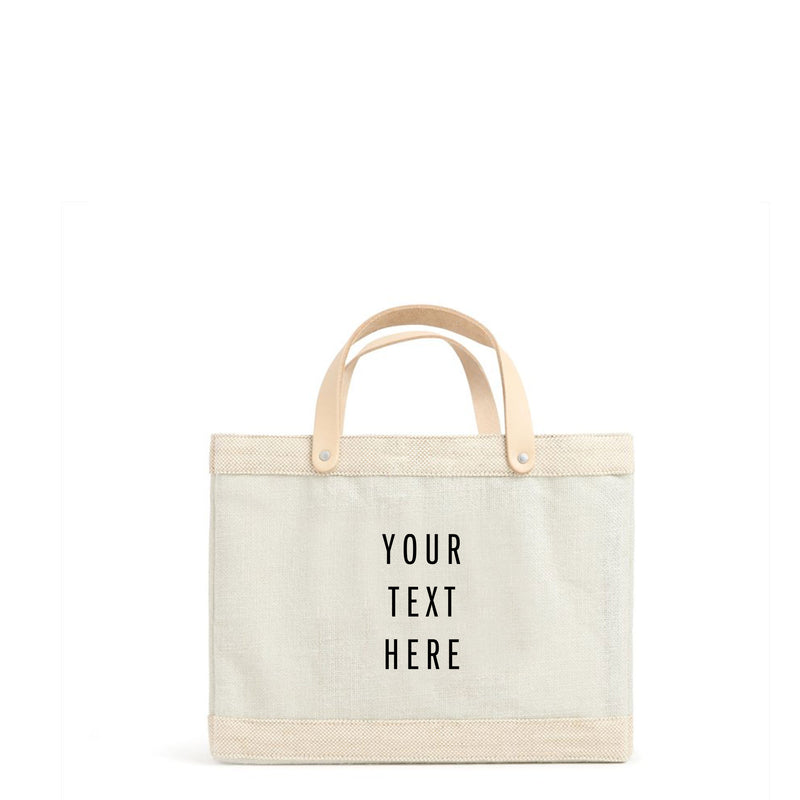 Petite Market Bag in Dove (035SM)
