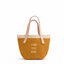 Petite Bucket Bag in Carrot (055CO)