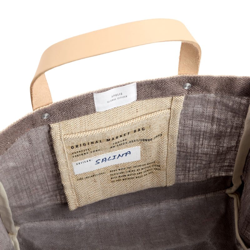 Petite Market Bag in Taupe (035TP)