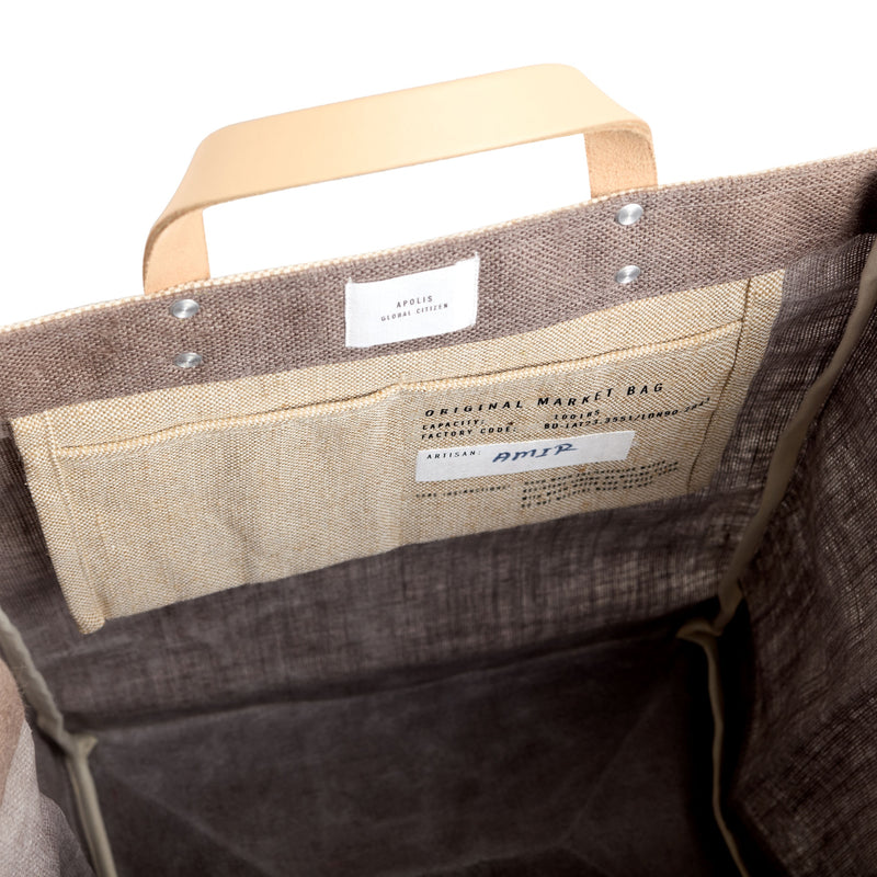 Market Bag in Taupe (003TP)