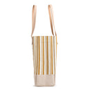 Wine Tote in Gold Stripe (033STGD)