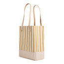 Wine Tote in Gold Stripe (033STGD)