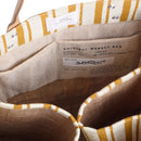 Wine Tote in Gold Stripe (033STGD)