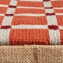 Wine Tote in Chenille Window Brick (033CHNRT)