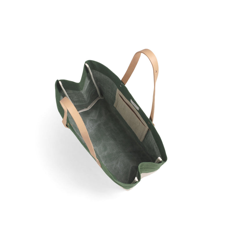 Shoulder Market Bag in Field Green (004GN)