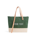 Shoulder Market Bag in Field Green (004GN)