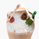 Market Bag in Natural with Strap (003NASTRAP)