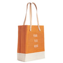 Wine Tote in Citrus (033OR)
