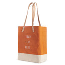 Wine Tote in Citrus (033OR)